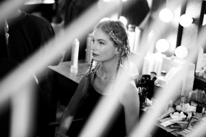 Model backstageThe Rachel Zoe Collection, Backstage, Los Angeles, USA - 05 Sep 2017