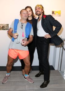 Juergen Teller, Ashley Graham and Andreas KronthalerVivienne Westwood x Juergen Teller exhibition opening, Spring Summer 2018, New York Fashion Week, USA - 06 Sep 2017