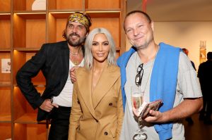 Andreas Kronthaler, Kim Kardashian West and Juergen TellerVivienne Westwood x Juergen Teller exhibition opening, Spring Summer 2018, New York Fashion Week, USA - 06 Sep 2017