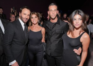 Tom Ford, Carine Restoin-Roitfeld, Vladimir Restoin-Roitfeld and Julia Restoin-Roitfeld