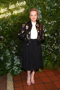 Elisabeth Moss in the front rowKate Spade presentation, Front Row, Spring Summer 2018, New York Fashion Week, USA - 08 Sep 2017