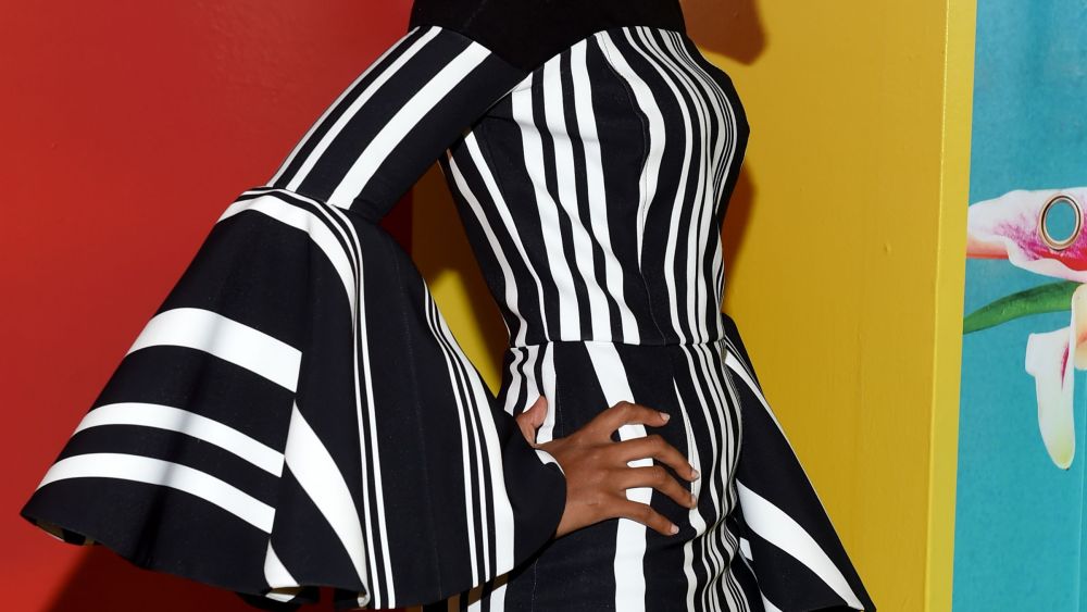 Halima AdenArt and Commerce: The Exhibition, Spring Summer 2018, New York Fashion Week, USA - 08 Sep 2017
