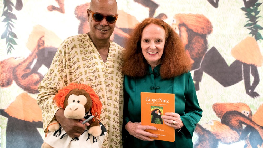 Michael Roberts, Grace CoddingtonGrace Coddington and Michael Roberts 'GingerNutz' book signing, The Met Store, New York, USA - 08 Sep 2017