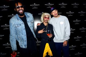 Maxwell Osborne, Teyana Taylor, Dao-yi ChowMoet & Chandon by Public School launch celebration, Fulton Market, Spring Summer 2018, New York Fashion Week, USA - 10 Sep 2017