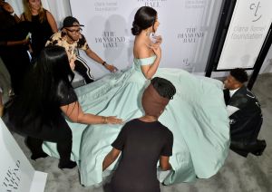 Cardi BRihanna's 3rd Annual Clara Lionel Foundation Diamond Ball, Arrivals, Cipriani Wall Street, New York, USA - 14 Sep 2017Benefit in aid of Rihanna's Clara Lionel Foundation, a charity in honour of her grandparents which promotes education through the arts. WEARING CHRISTIAN SIRIANO