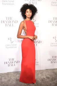 Imaan HammamRihanna's 3rd Annual Clara Lionel Foundation Diamond Ball, Arrivals, Cipriani Wall Street, New York, USA - 14 Sep 2017WEARING BRANDON MAXWELL