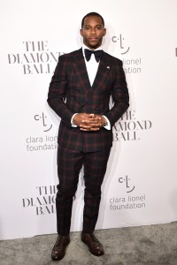 Victor CruzRihanna's 3rd Annual Clara Lionel Foundation Diamond Ball, Arrivals, Cipriani Wall Street, New York, USA - 14 Sep 2017