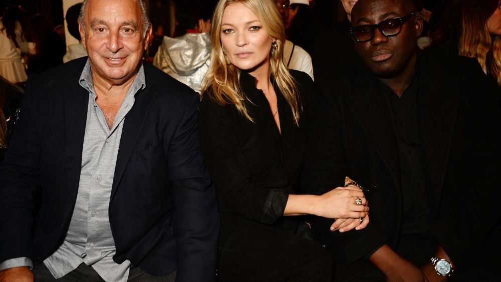 Sir Philip Green, Kate Moss Edward Enninful