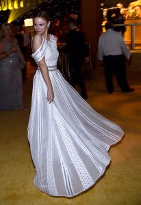 Halston Sage69th Primetime Emmy Awards, Governors Ball, Los Angeles, USA - 17 Sep 2017WEARING ZAC POSEN