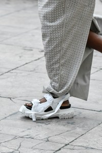Details at Rick Owens RTW Spring 2018
