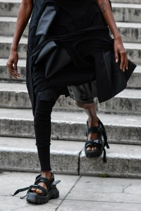 Details at Rick Owens RTW Spring 2018