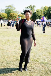 Street style at Riot Fest 2017.