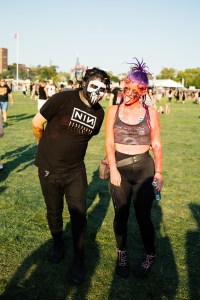 Street style at Riot Fest 2017.