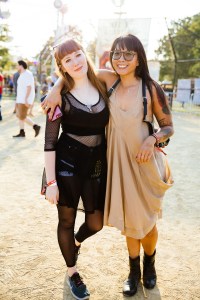 Street style at Riot Fest 2017.