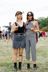 Street style at Riot Fest 2017.