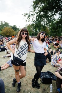 Street style at Riot Fest 2017.
