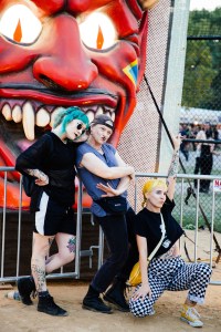 Street style at Riot Fest 2017.