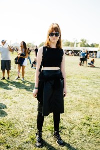 Street style at Riot Fest 2017.