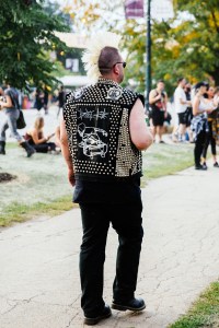Street style at Riot Fest 2017.