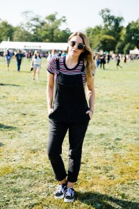 Street style at Riot Fest 2017.