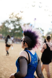 Street style at Riot Fest 2017.