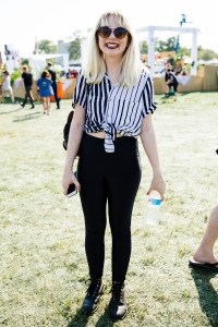 Street style at Riot Fest 2017.