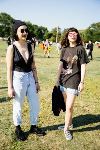 Street style at Riot Fest 2017.