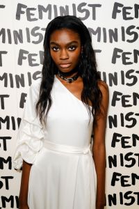Model backstageAlice & Olivia presentation, Backstage, Spring Summer 2018, New York Fashion Week, USA - 12 Sep 2017