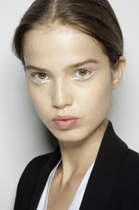 Model backstageUlla Johnson show, Backstage, Spring Summer 2018, New York Fashion Week, USA - 07 Sep 2017