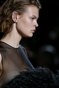 Details at Saint Laurent RTW Spring 2018