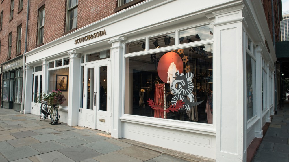 The Scotch & Soda store at South Street Seaport.