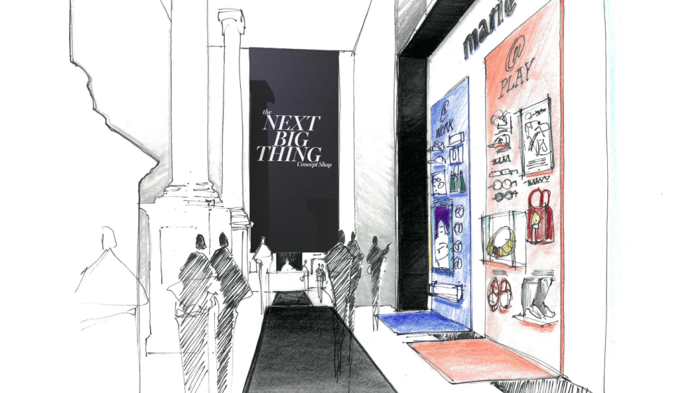 Marie Claire, concept shop, technology, IoT, mastercard
