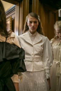 Backstage at Simone Rocha RTW Spring 2018