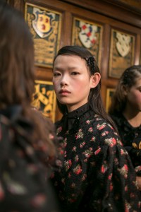 Backstage at Simone Rocha RTW Spring 2018