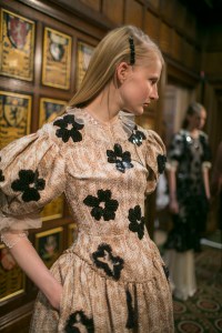 Backstage at Simone Rocha RTW Spring 2018