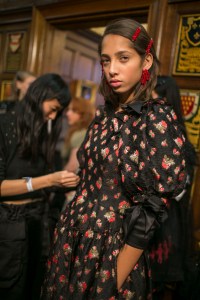 Backstage at Simone Rocha RTW Spring 2018