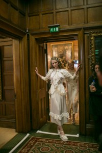 Backstage at Simone Rocha RTW Spring 2018