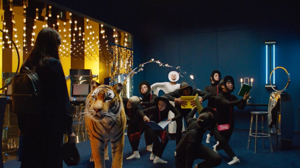 A still from Smythson's "Journey to the Wild Side" campaign film
