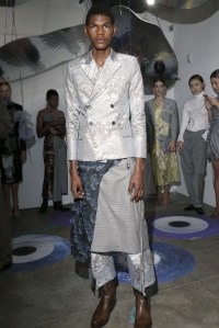 ModelSnow Xue Gao presentation, Spring Summer 2018, New York Fashion Week, USA - 08 Sep 2017