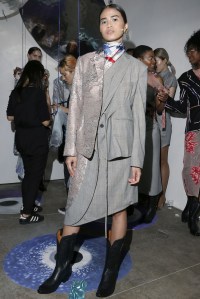 ModelSnow Xue Gao presentation, Spring Summer 2018, New York Fashion Week, USA - 08 Sep 2017