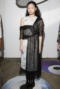 ModelSnow Xue Gao presentation, Spring Summer 2018, New York Fashion Week, USA - 08 Sep 2017
