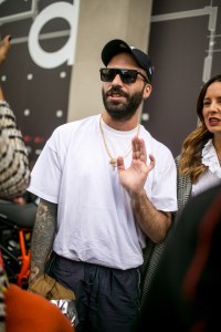 Street style at Milan Fashion Week Women's Spring 2018