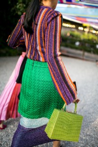 Street style at Milan Fashion Week Women's Spring 2018