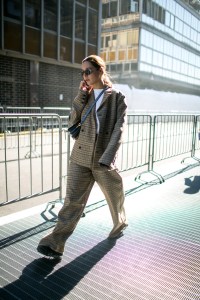 Street style at Milan Fashion Week Women's Spring 2018