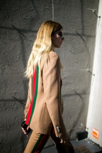 Street style at Milan Fashion Week Women's Spring 2018