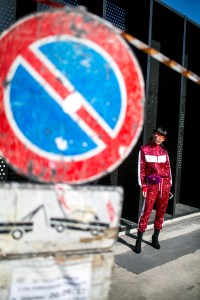 Street style at Milan Fashion Week Women's Spring 2018