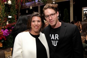 Stellene Volandes and Tyler ClintonT&C Modern Swans dinner, Spring Summer 2018, New York Fashion Week, USA - 10 Sep 2017