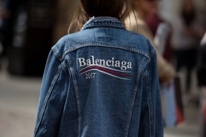 Street style at New York Fashion Week spring 2018.