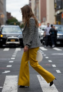 Street style at New York Fashion Week spring 2018.