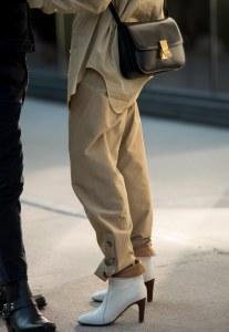 Street style at New York Fashion Week spring 2018.